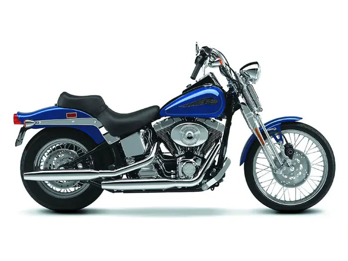 2001 Harley-Davidson Springer Softail — HogPlay 7-inch CarPlay & Android Auto screen fitment