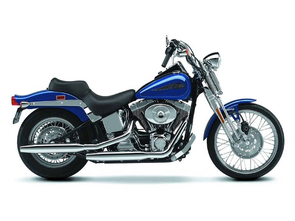 2002 Harley-Davidson Springer Softail — HogPlay 7-inch CarPlay & Android Auto screen fitment