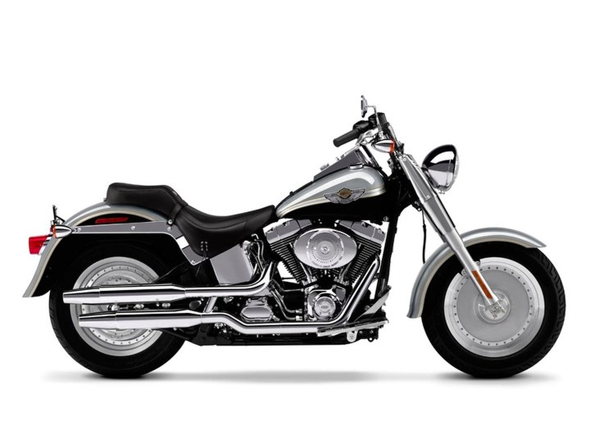 2003 Harley-Davidson Fat Boy — HogPlay 7-inch CarPlay & Android Auto screen fitment