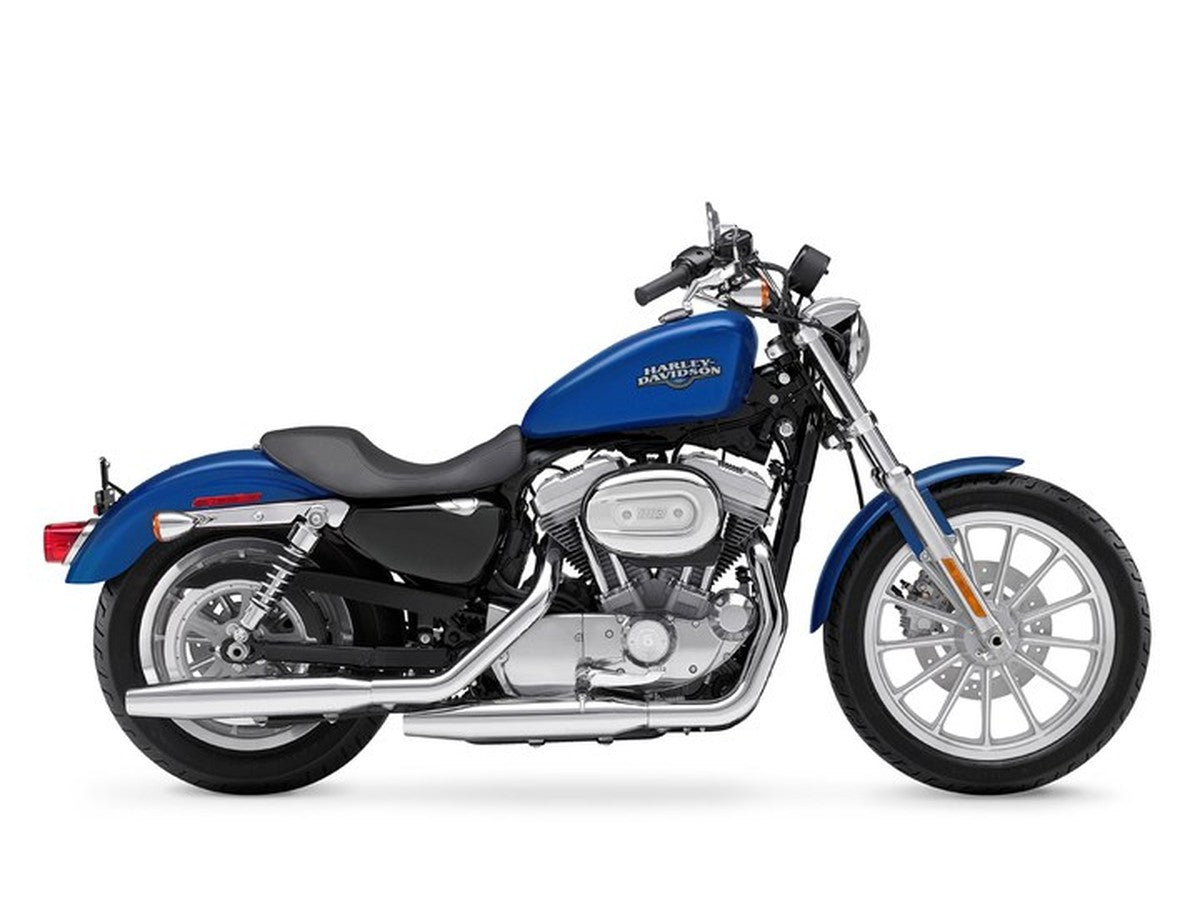 2010 Harley-Davidson 883 Low — HogPlay 7-inch CarPlay & Android Auto screen fitment