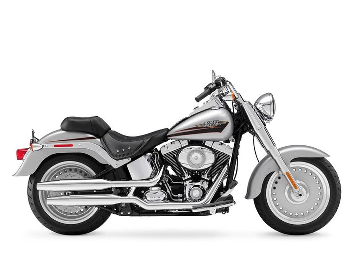 2010 Harley-Davidson Fat Boy Shrine — HogPlay 7-inch CarPlay & Android Auto screen fitment
