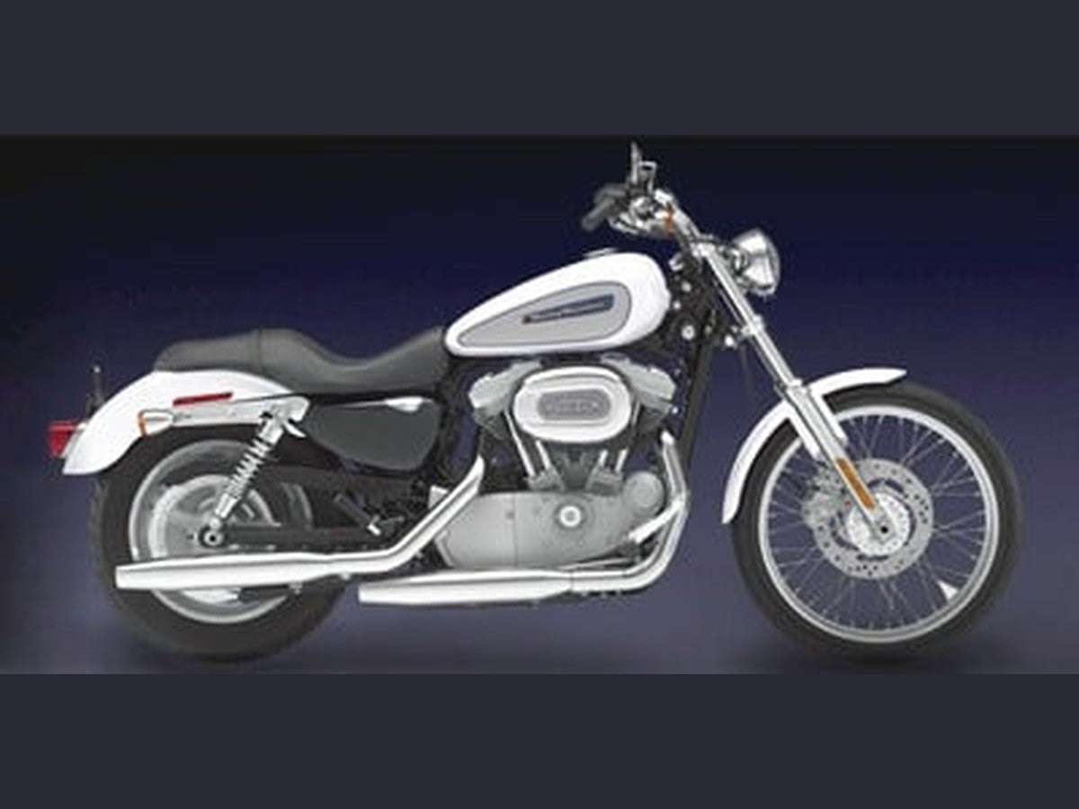 1998 Harley-Davidson 883 Custom — HogPlay 7-inch CarPlay & Android Auto screen fitment