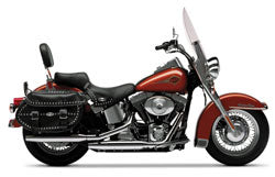 1999 Harley-Davidson Heritage Classic — HogPlay 7-inch CarPlay & Android Auto screen fitment
