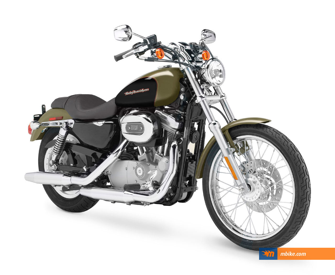 2000 Harley-Davidson 883 Hugger — HogPlay 7-inch CarPlay & Android Auto screen fitment
