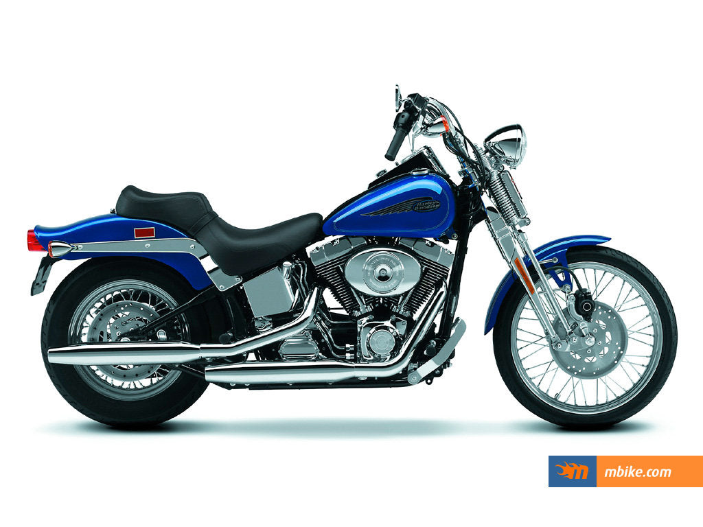 2000 Harley-Davidson Springer Softail — HogPlay 7-inch CarPlay & Android Auto screen fitment