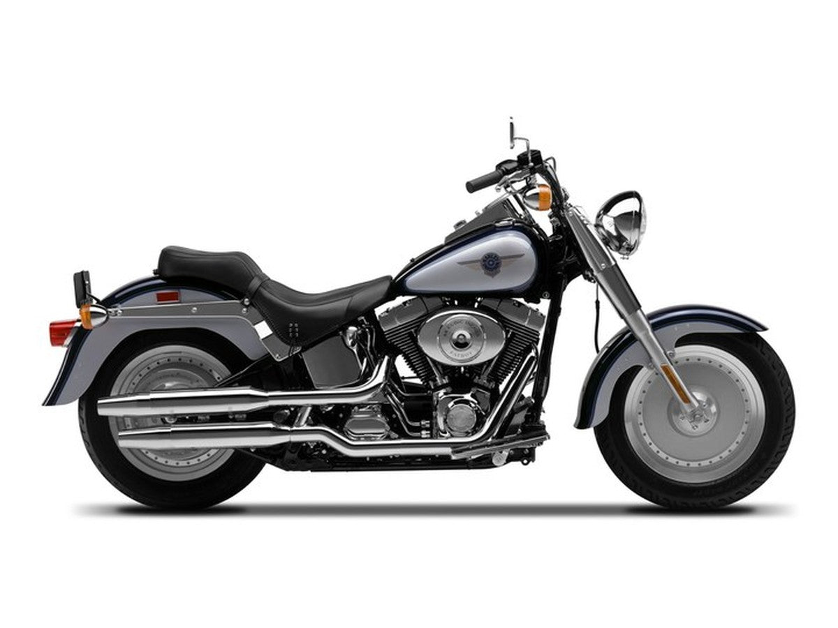 2001 Harley-Davidson Fat Boy — HogPlay 7-inch CarPlay & Android Auto screen fitment