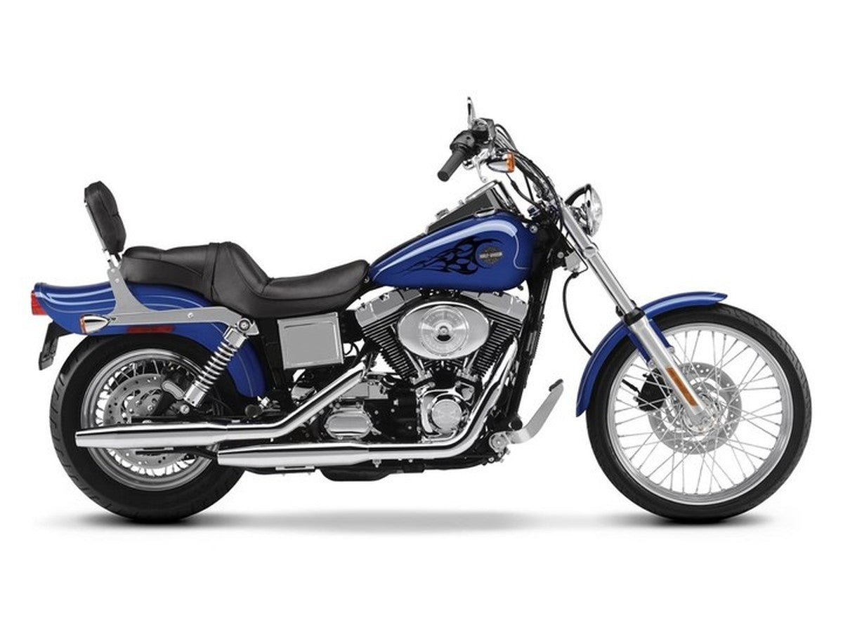 2002 Harley-Davidson Wide Glide — HogPlay 7-inch CarPlay & Android Auto screen fitment