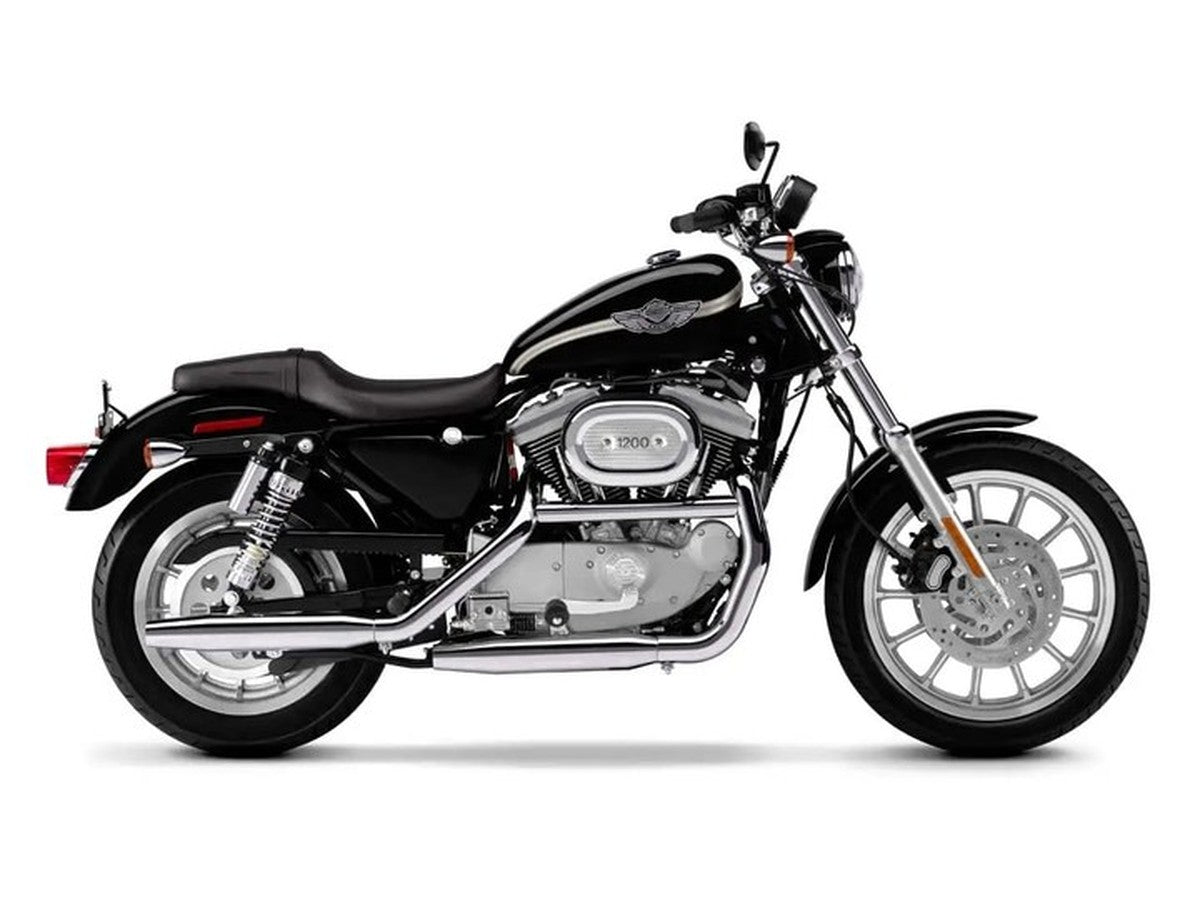 2003 Harley-Davidson 1200 Custom — HogPlay 7-inch CarPlay & Android Auto screen fitment