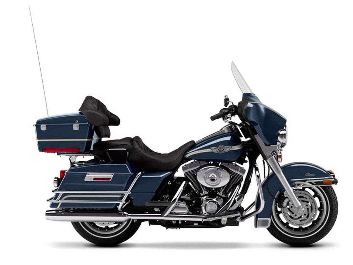2003 Harley-Davidson Wide Glide — HogPlay 7-inch CarPlay & Android Auto screen fitment