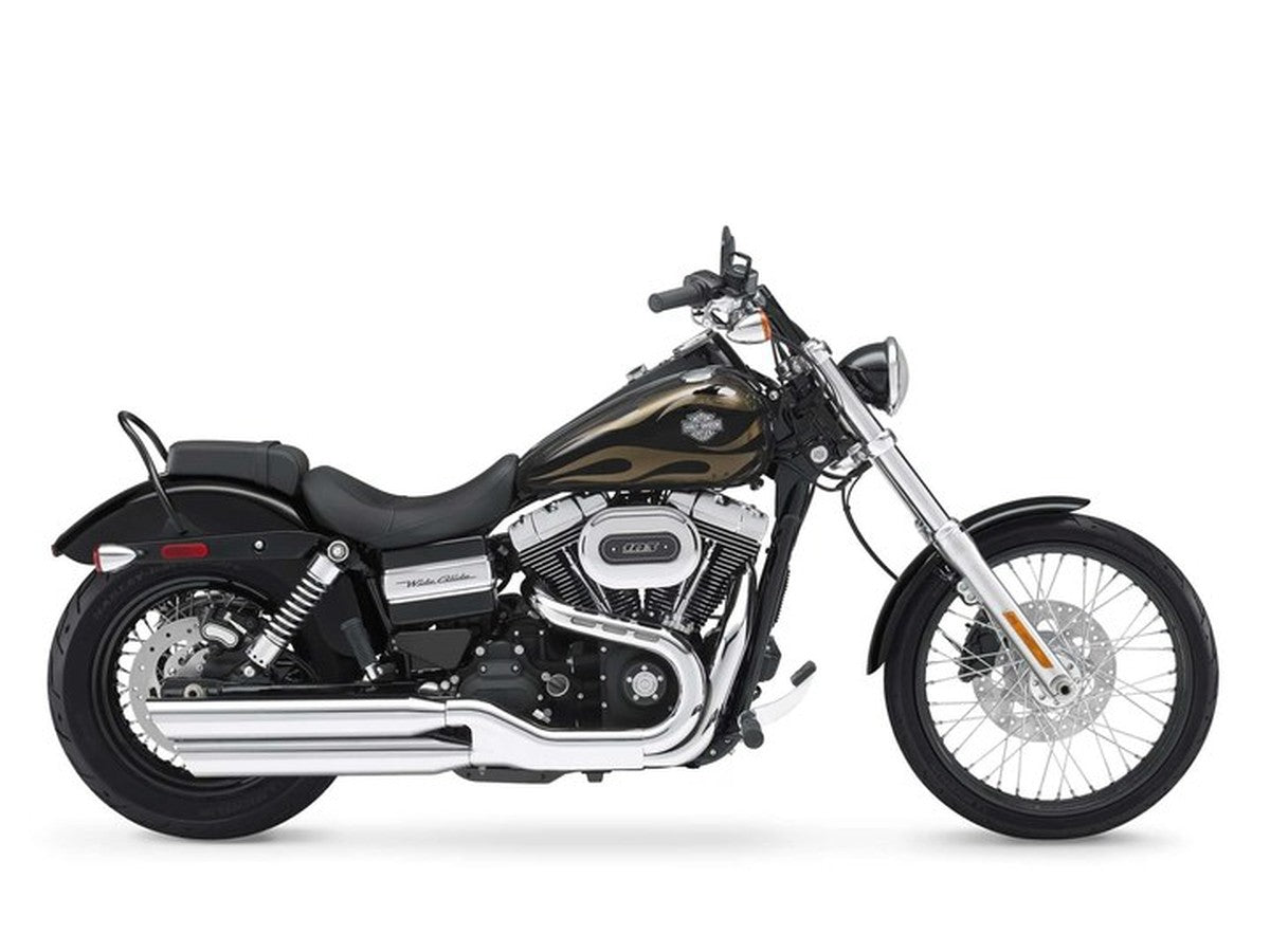 2004 Harley-Davidson Wide Glide — HogPlay 7-inch CarPlay & Android Auto screen fitment
