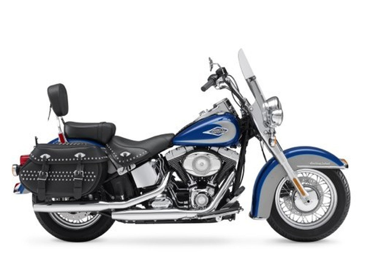 2005 Harley-Davidson Heritage Softail Classic Shrine — HogPlay 7-inch CarPlay & Android Auto screen fitment