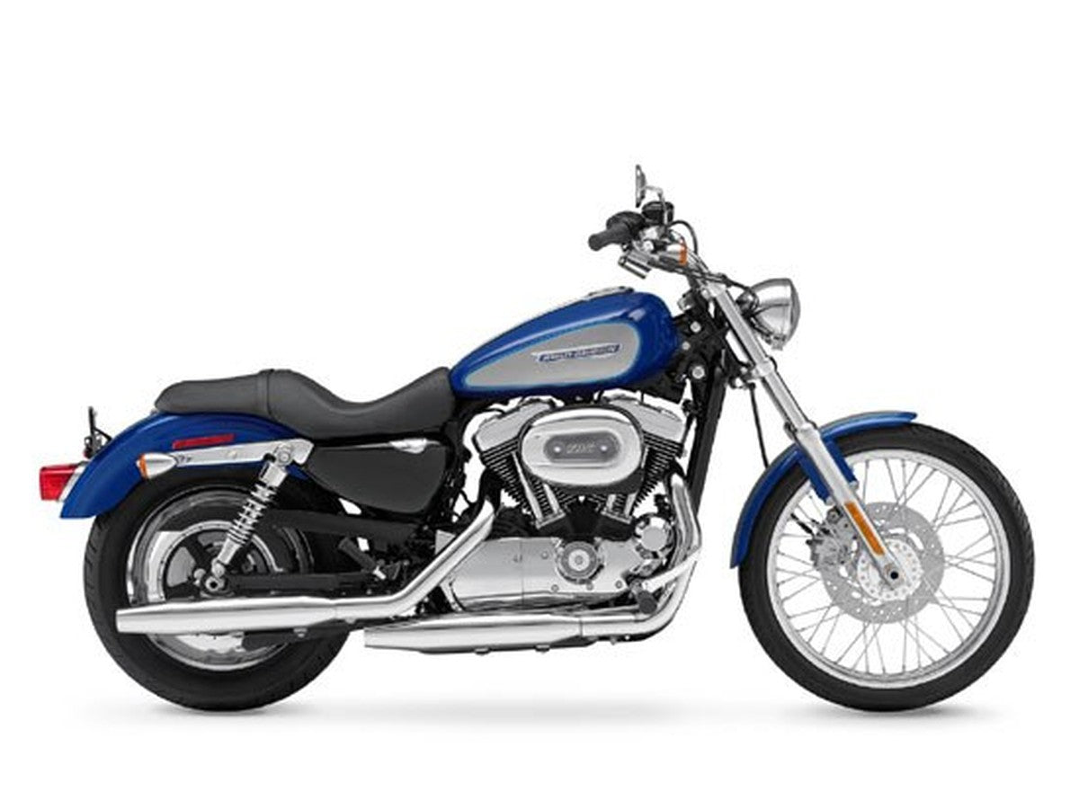 2009 Harley-Davidson 1200 Custom — HogPlay 7-inch CarPlay & Android Auto screen fitment