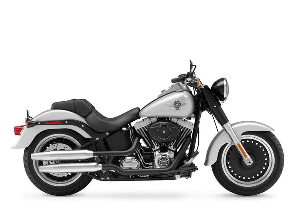 2011 Harley-Davidson Fat Boy Lo — HogPlay 7-inch CarPlay & Android Auto screen fitment