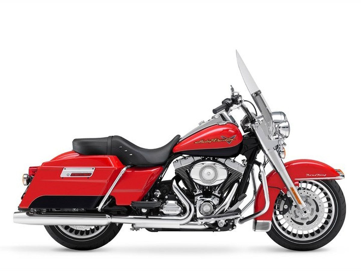 2011 Harley-Davidson Road King Shrine — HogPlay 7-inch CarPlay & Android Auto screen fitment