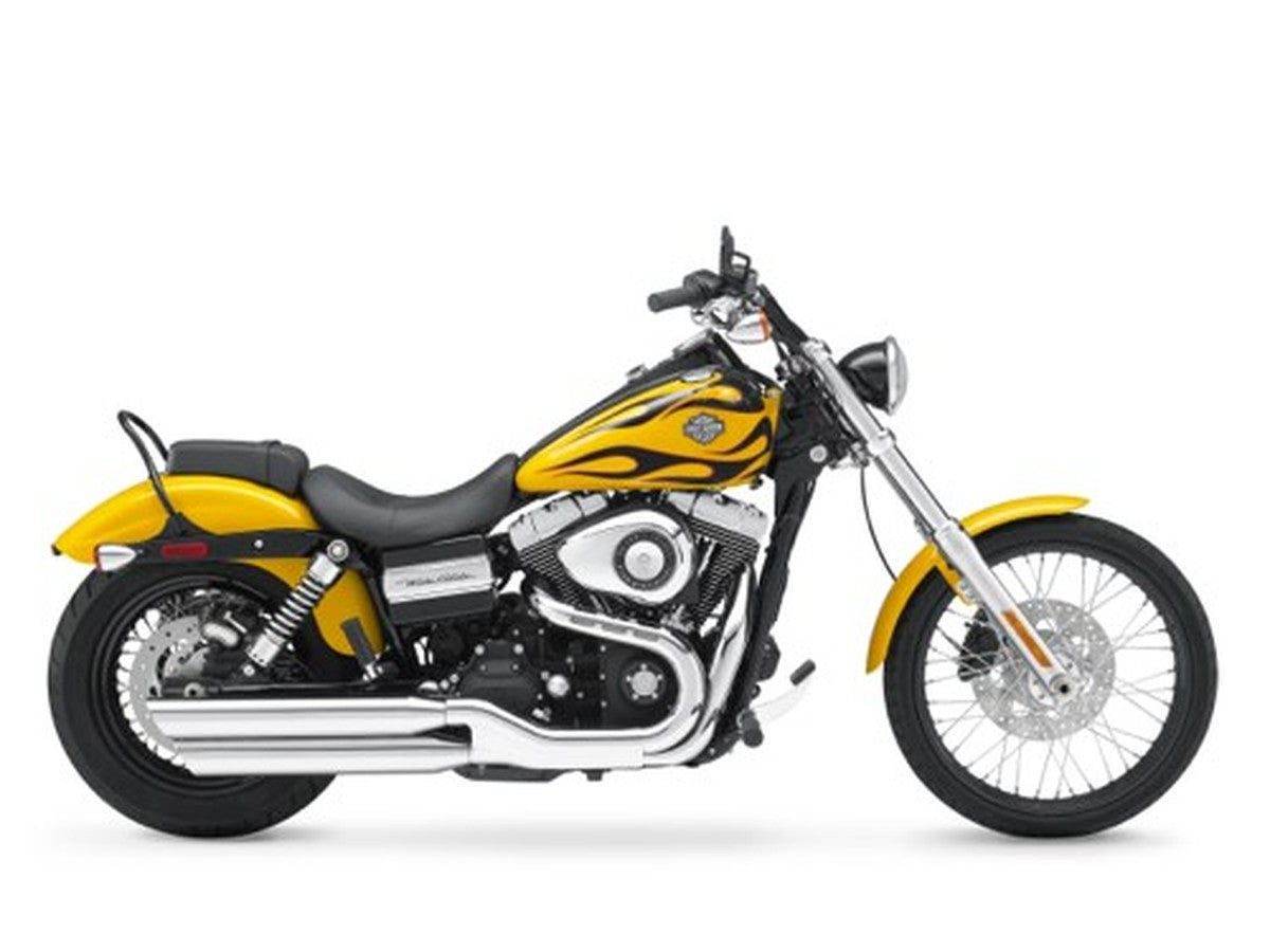 2011 Harley-Davidson Wide Glide — HogPlay 7-inch CarPlay & Android Auto screen fitment