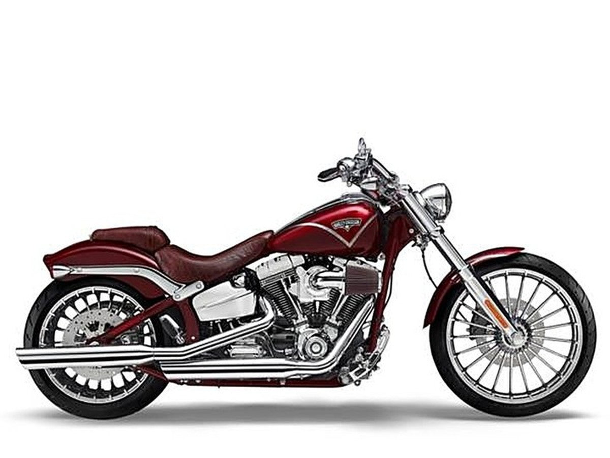 2013 Harley-Davidson Breakout — HogPlay 7-inch CarPlay & Android Auto screen fitment