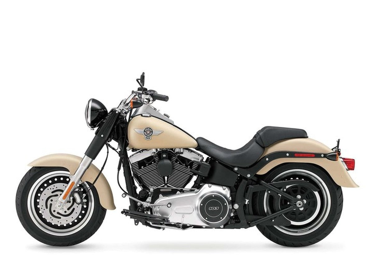 2014 Harley-Davidson Fat Boy Lo — HogPlay 7-inch CarPlay & Android Auto screen fitment