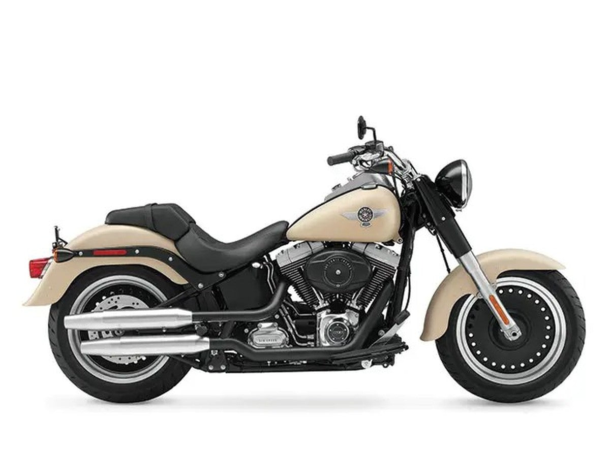 2015 Harley-Davidson Fat Boy Lo — HogPlay 7-inch CarPlay & Android Auto screen fitment