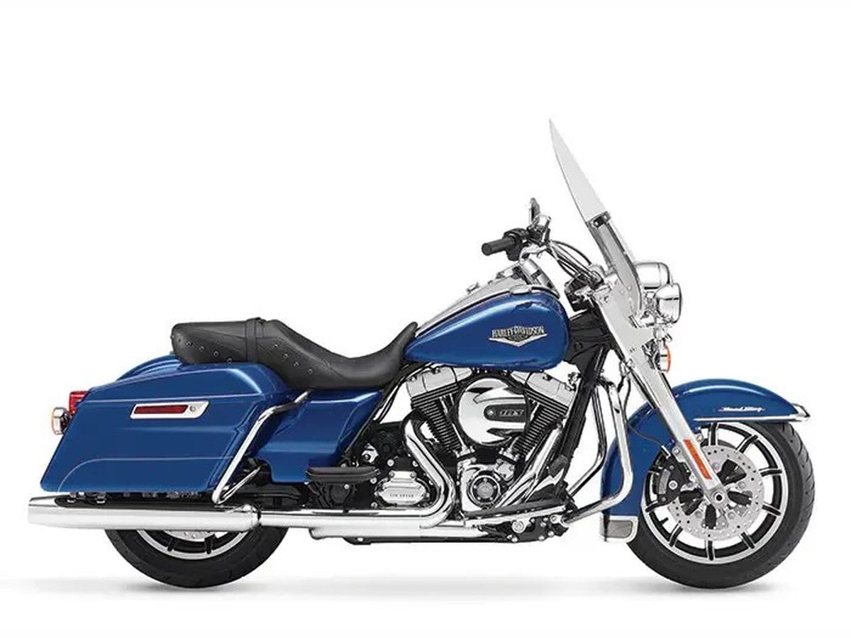 2015 Harley-Davidson Road King — HogPlay 7-inch CarPlay & Android Auto screen fitment