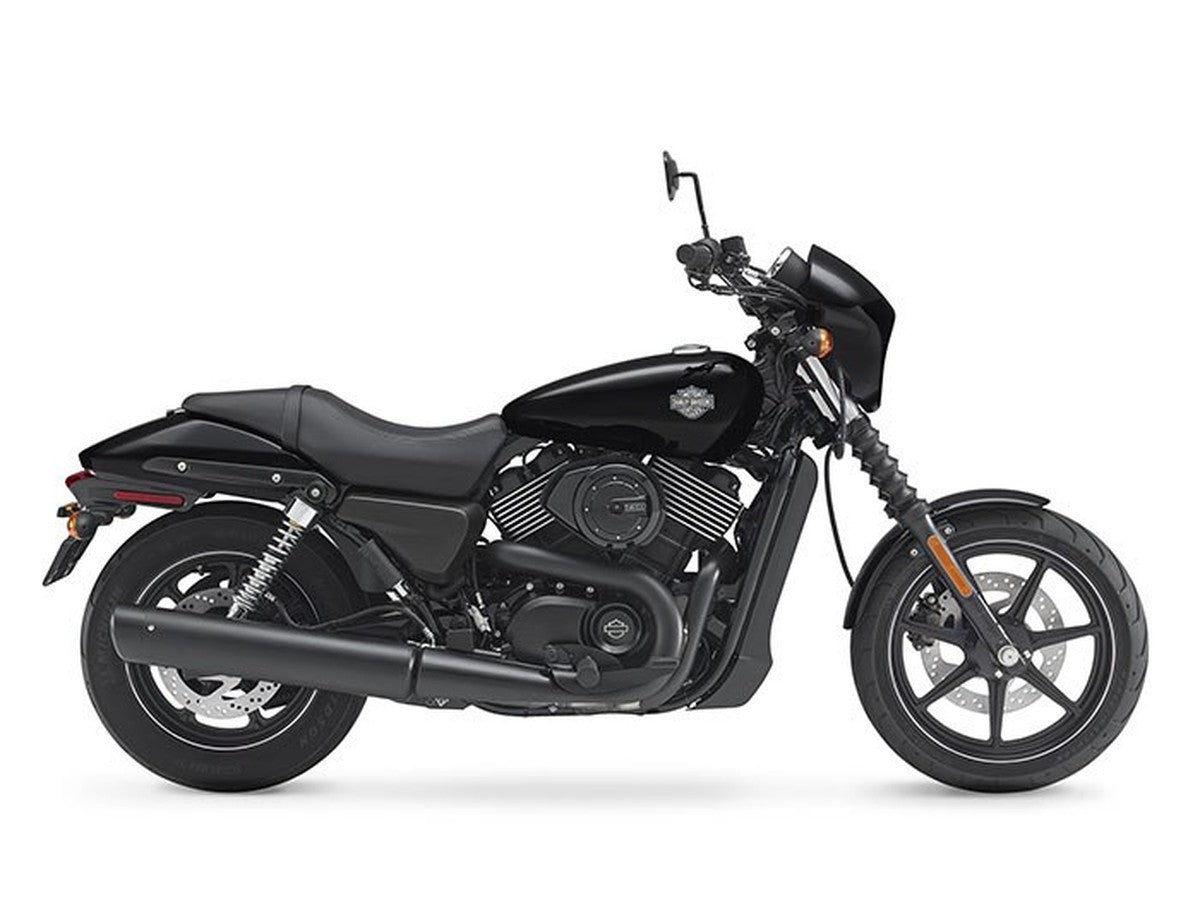2015 Harley-Davidson Street 750 — HogPlay 7-inch CarPlay & Android Auto screen fitment
