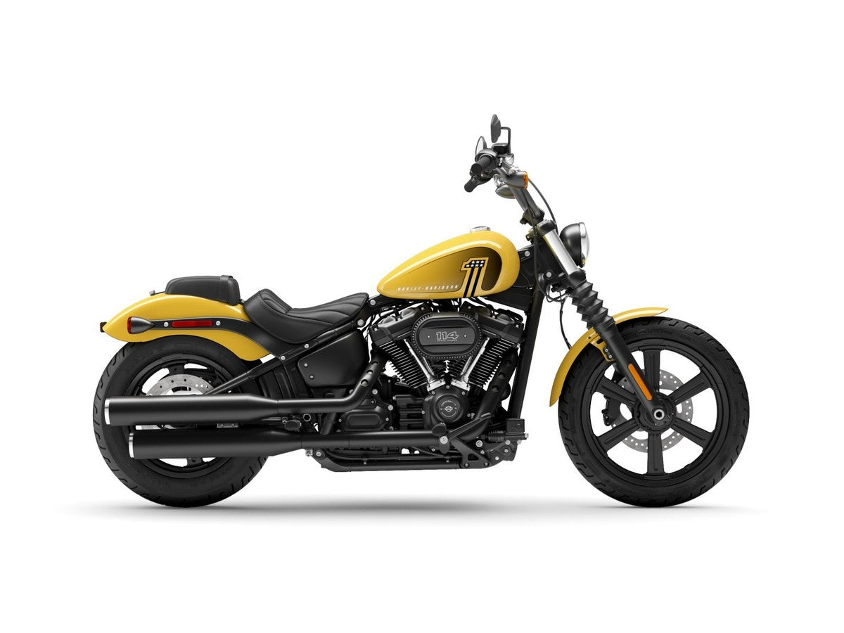 2023 Harley-Davidson Street Bob — HogPlay 7-inch CarPlay & Android Auto screen fitment