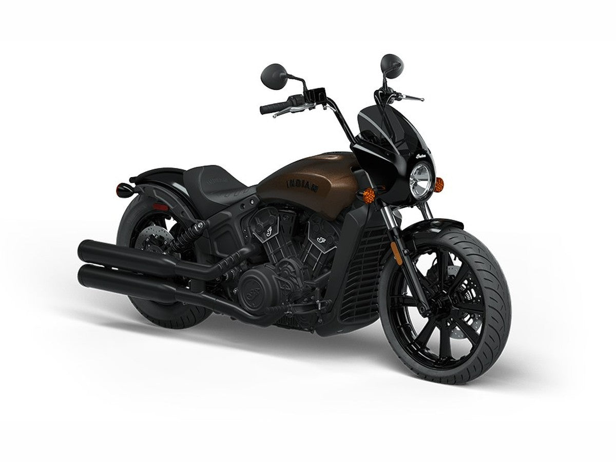 2023 Indian Scout Rogue Sixty — HogPlay 7-inch CarPlay & Android Auto screen fitment