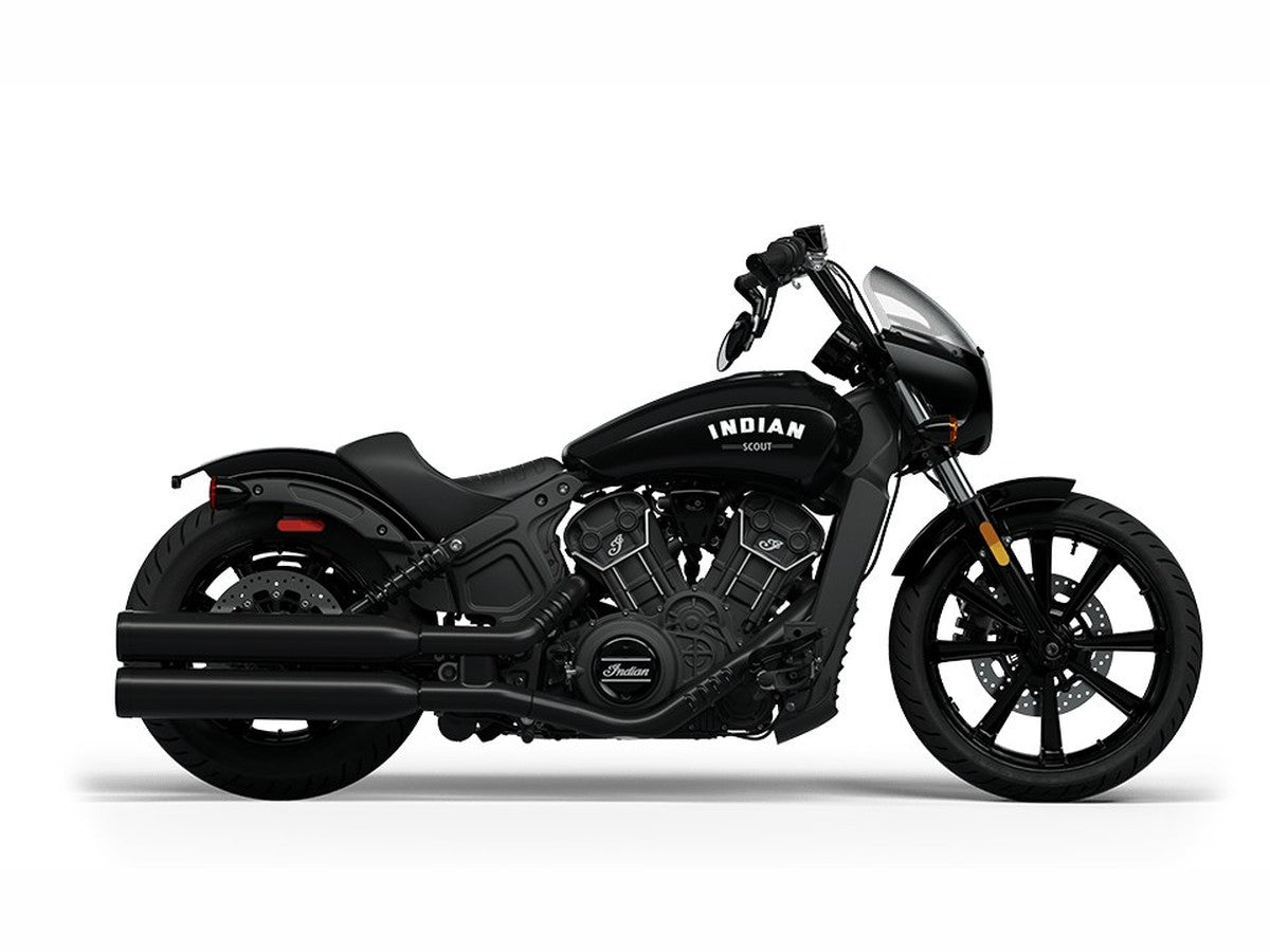 2024 Indian Scout Rogue — HogPlay 7-inch CarPlay & Android Auto screen fitment