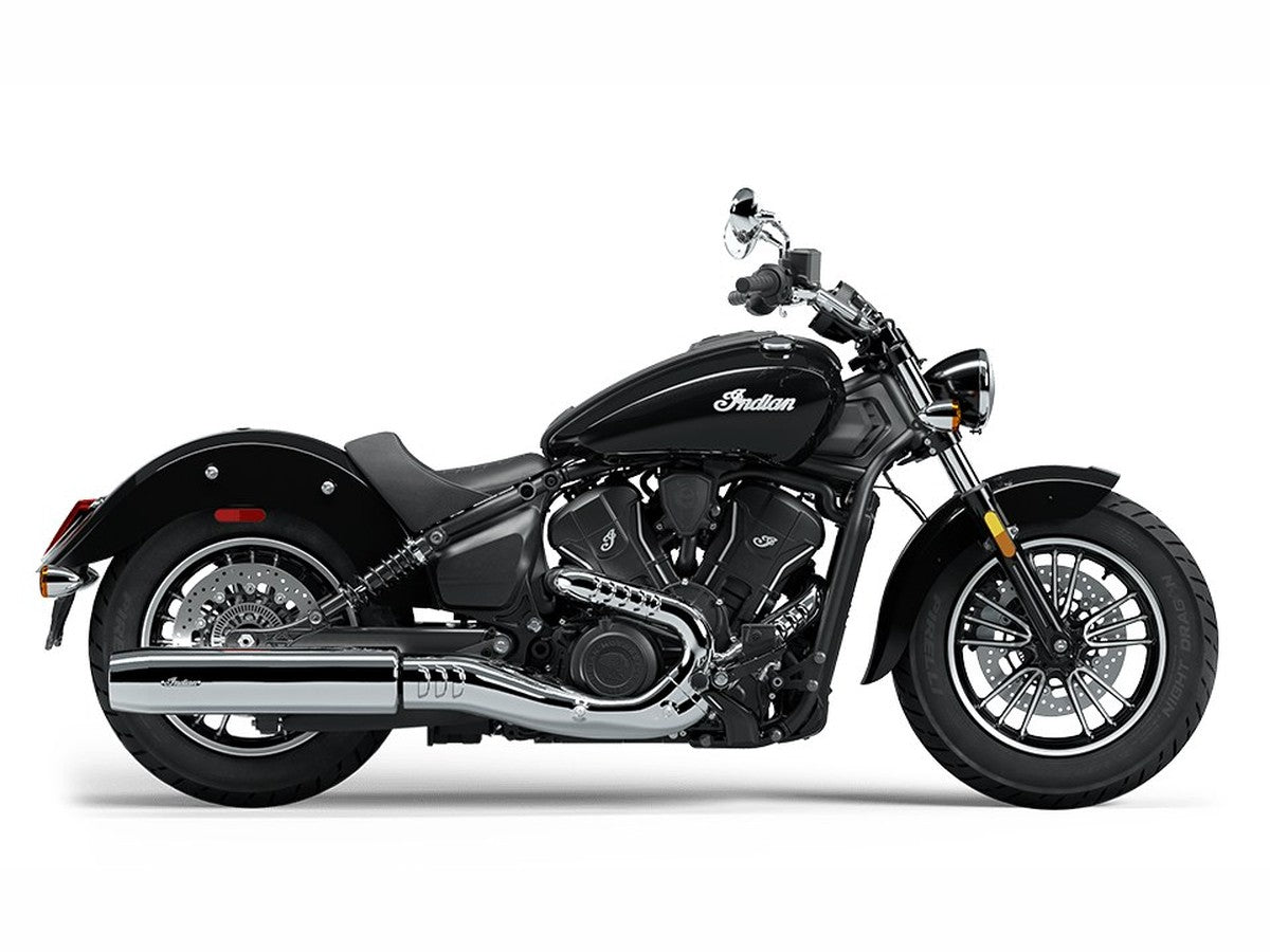 2025 Indian Scout — HogPlay 7-inch CarPlay & Android Auto screen fitment