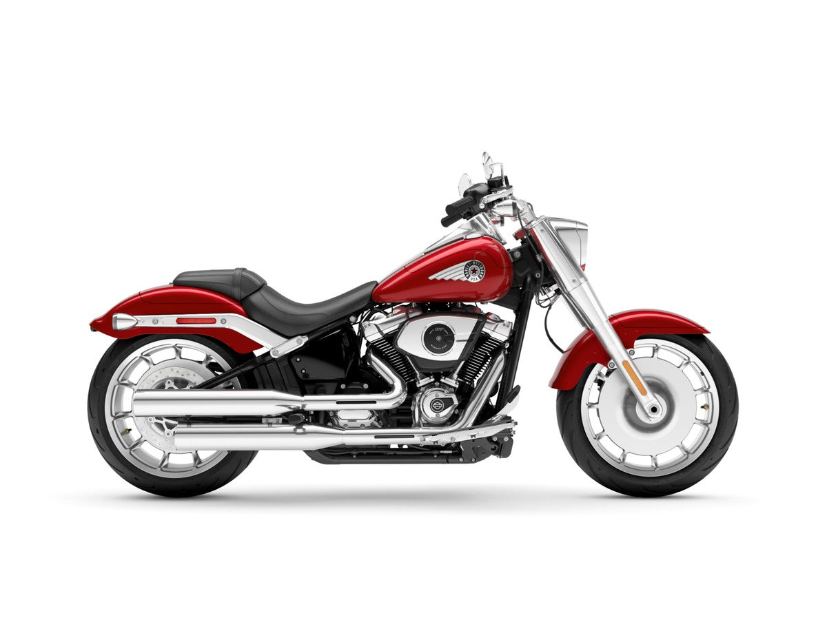 1997 Harley-Davidson Fat Boy — HogPlay 7-inch CarPlay & Android Auto screen fitment