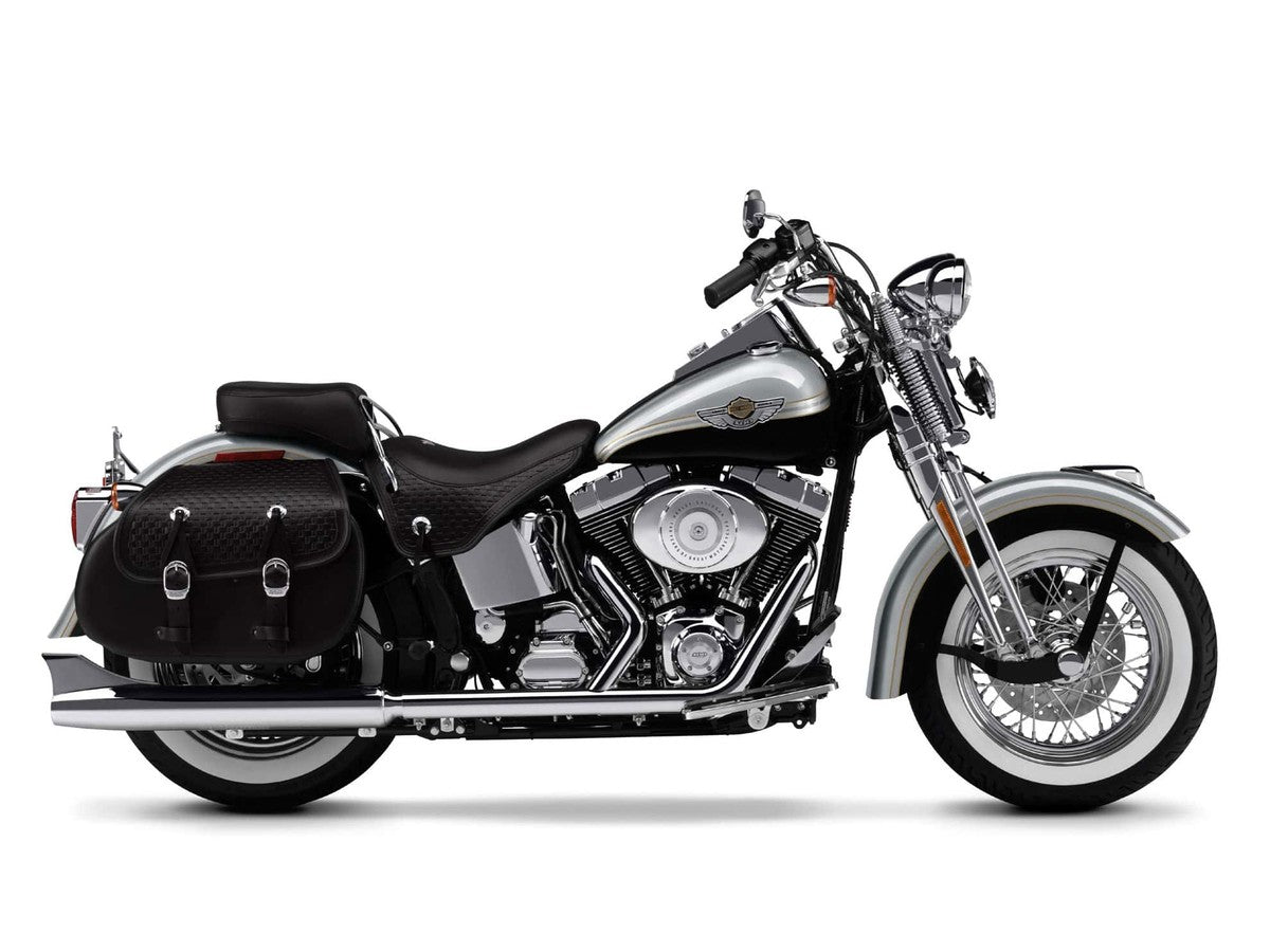 1997 Harley-Davidson Heritage Springer — HogPlay 7-inch CarPlay & Android Auto screen fitment