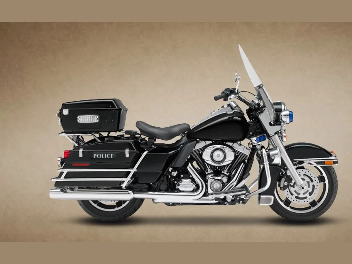 1996 Harley-Davidson Road King Police — HogPlay 7-inch CarPlay & Android Auto screen fitment