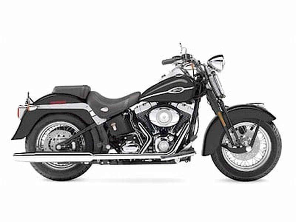 1996 Harley-Davidson Springer Softail — HogPlay 7-inch CarPlay & Android Auto screen fitment